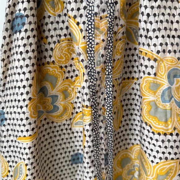 Anthropologie: A Sunny Day in Paris Cafe Edme & Esyllte Dress - Picture 4 of 9